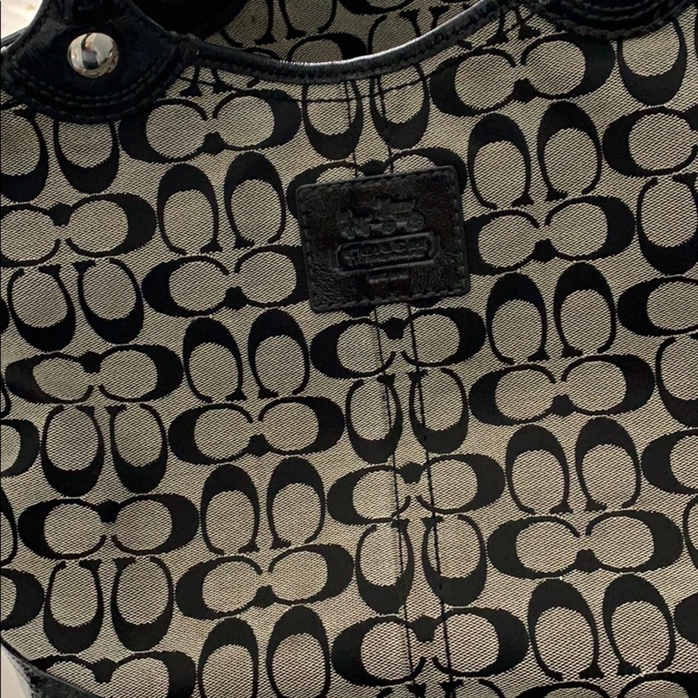 Coach baby bag